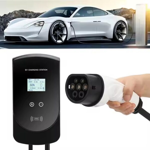 TUV CE Wholesale Price 32a 22kw Ev Car Charger Fast Charging Wallbox Type 2 Ev Charging Station