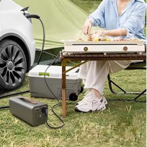 Pure Sine Wave V2L Discharger 5kW Portable EV Power Station – 220V/230V AC Output 50Hz for Home/Outdoor