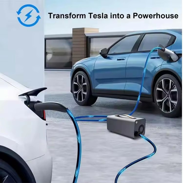 V2L Discharger 5kW charging 