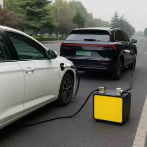 Portable 20kW V2V Discharger for Electric Vehicles – DC 900V Input 750V Output with Internal Backup Battery