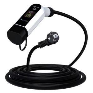 3.5kw All-in-One Portable EV Charging Gun 3.5kW with Display and Smart Features