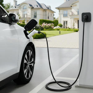 Integrated Type2 to Type2 EV Charger 3.5kw 16A with 5M Cable and Smart App Management