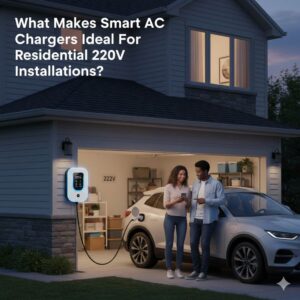 Read more about the article What Makes Smart AC EV Chargers Ideal for Residential 220V Installations?