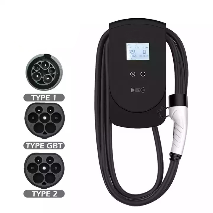 TUV CE Certification 16a 250v 3.5KW APP Mode3 AC EV Charging Station for Electric Vehicle - Image 4