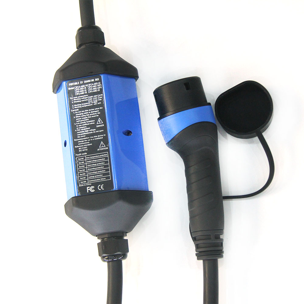 Heavy Duty 22kW 32A Portable EV Charger IEC62196-2 Type 2 Connector High Efficiency Charging - Image 5