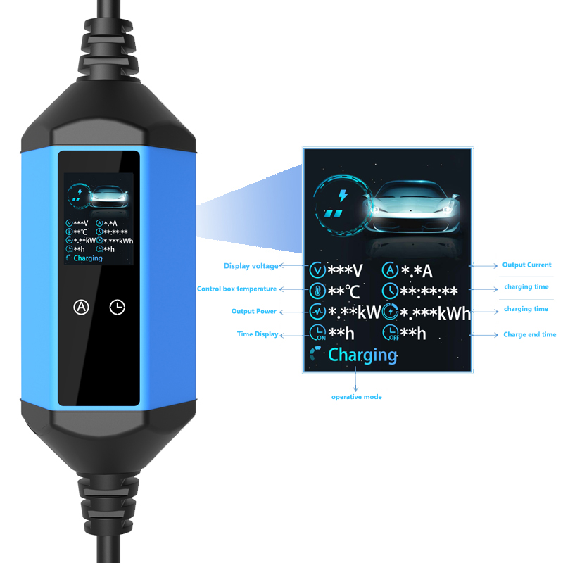 Heavy Duty 22kW 32A Portable EV Charger IEC62196-2 Type 2 Connector High Efficiency Charging - Image 8