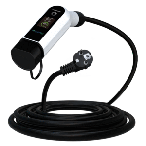 Compact Smart EV Charger Gun 3.8kw Type2 16A with App and Leakage Protection