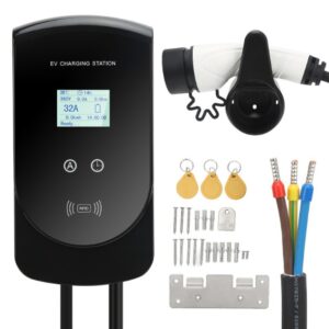TUV CE Certification 11kw 16A 3 Phase Wifi Wallbox Ev Charging Electric Car Charger Station for Electric Vehicle