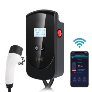 Fisher EV Charger Manufacturer Supplier 3 Phase 22kw Wall Mount Box Fast Electric Car EV Charger Charging Station