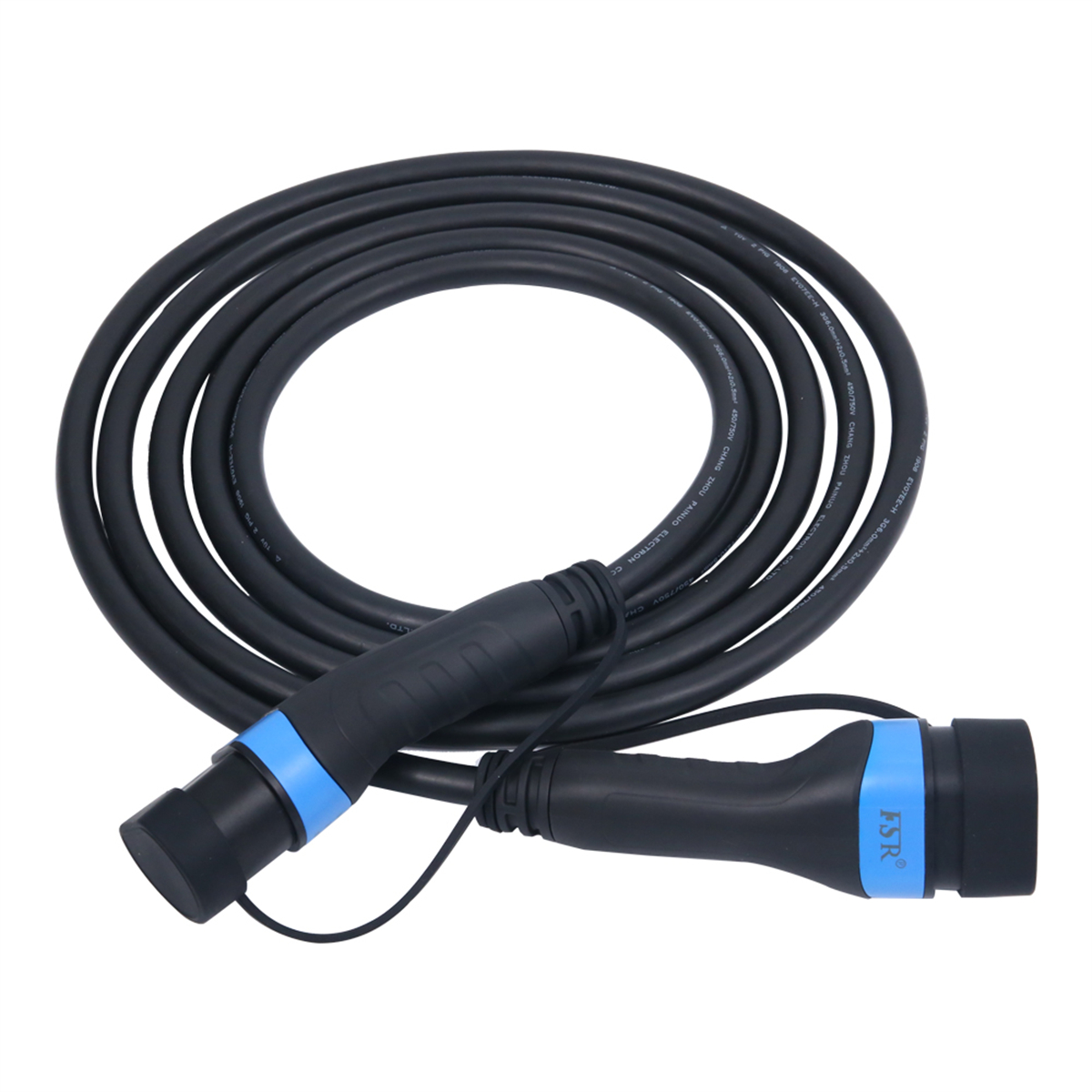 High Power 22kW 32A Type2 to Type2 Electric Vehicle Charging Cable with IEC 62196-2 and IP65 - Image 3