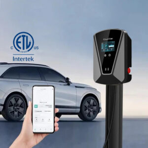 ETL Certification 12kw Sae J1772 48a 50a Type 1 Fast Electric Car Ev Charger Charging Station