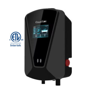 7kW 32A EV Charging Station Wall-Mounted Design with LCD Interface ETL Approval AC EV Charger
