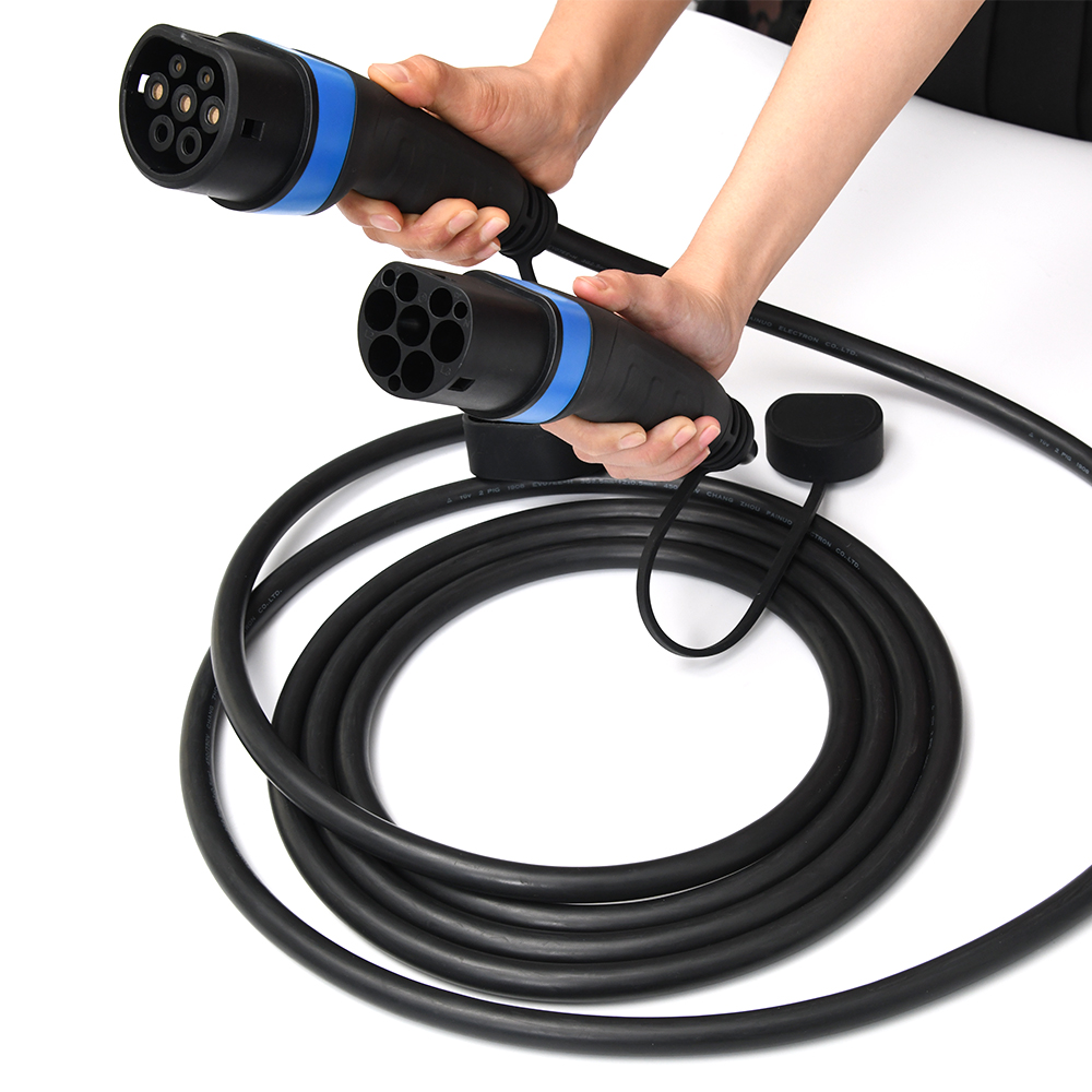 High Power 22kW 32A Type2 to Type2 Electric Vehicle Charging Cable with IEC 62196-2 and IP65 - Image 7