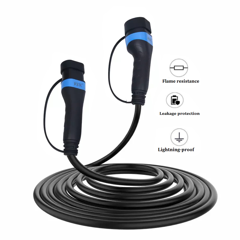 High Power 22kW 32A Type2 to Type2 Electric Vehicle Charging Cable with IEC 62196-2 and IP65 - Image 5