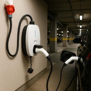 EVwallbox 16A Ev Charger Wallbox 11KW 415v Electric Car Charger Station with 0.5M Cable