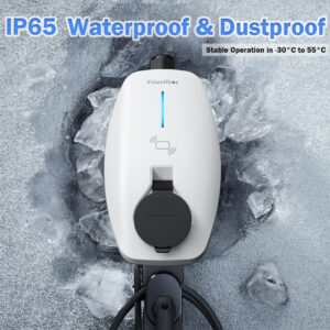 Wall Mounted 7kW 32A Electric Vehicle Charging Station IP65 Waterproof Type 2 Smart Wallbox With APP Control